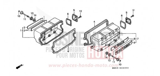 COUVERCLE DE CULASSE GL1500L de 1990
